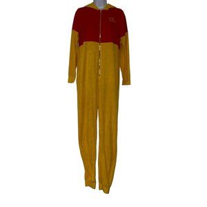 Disney Winnie the Pooh Pajamas Womens M 8 10 Oh Bother Unionsuit Costume Soft